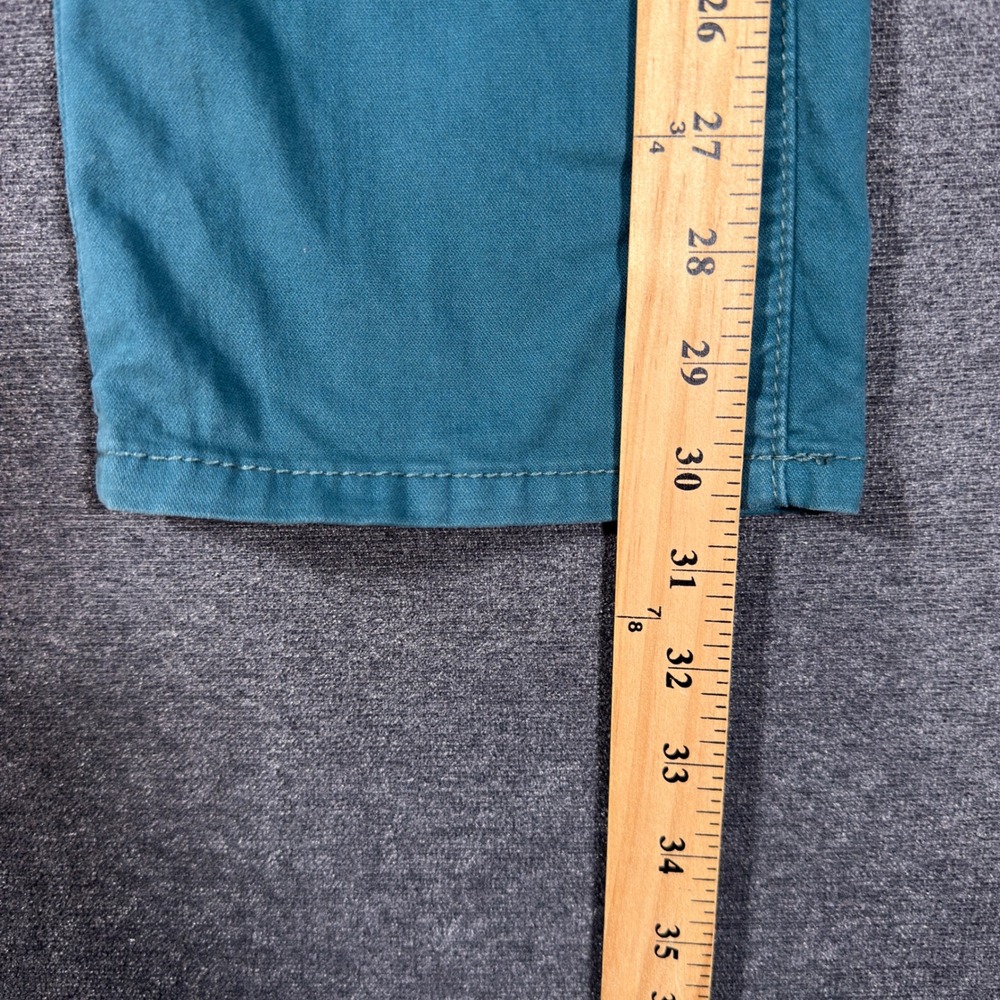 Pilcro and the Letterpress Pants NO. 31 Womens 34x30 Blue Chino Straight Leg - Picture 8 of 10